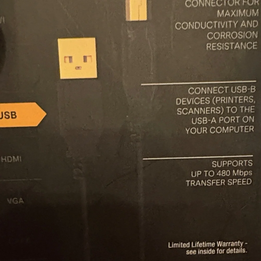 NXT Technologies USB 2.0 Gold-Plated Printer Cable